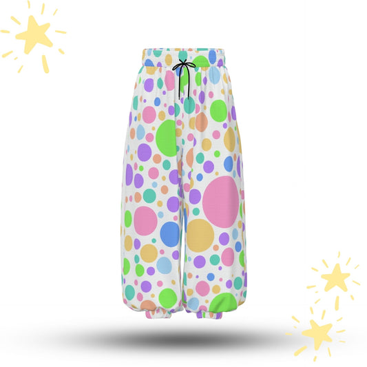 Softie Spots Clown Pants Pastel Polkadot Pantaloons
