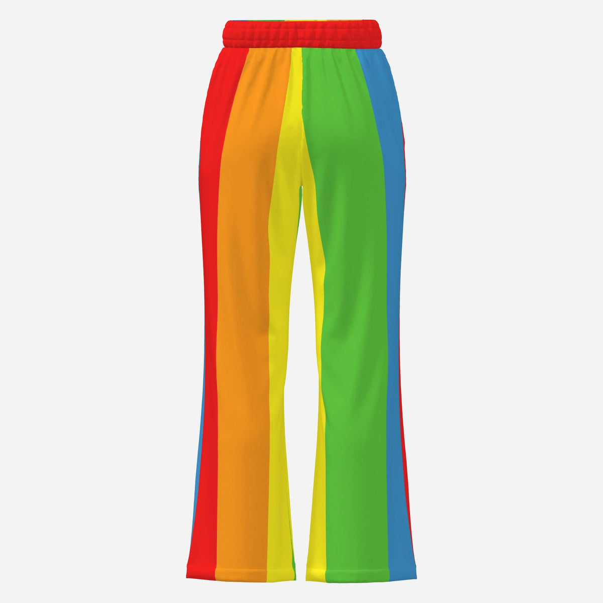 Spout Flares Rainbow Boss Thick Stripe Bellbottom Clown Pants