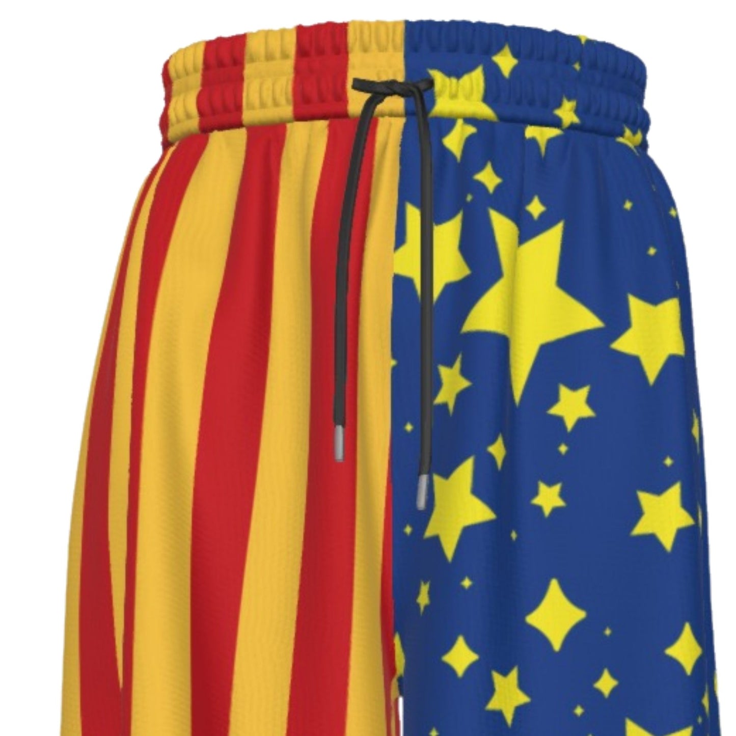 Sun Stripe Stardust Split Clown Pants