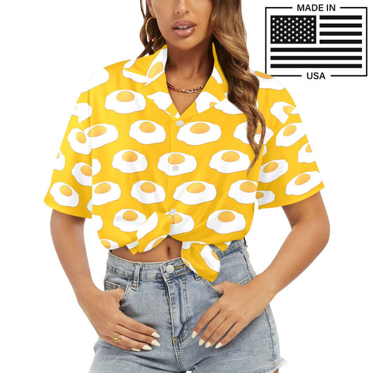 Sunny Side Up Lady Hawaiian Shirt