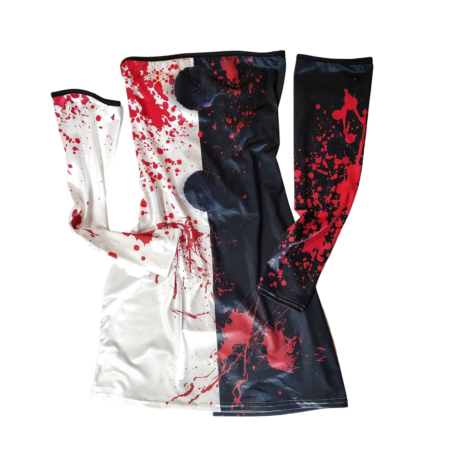 Terrifying Evil Clown Babe Bodycon Dress