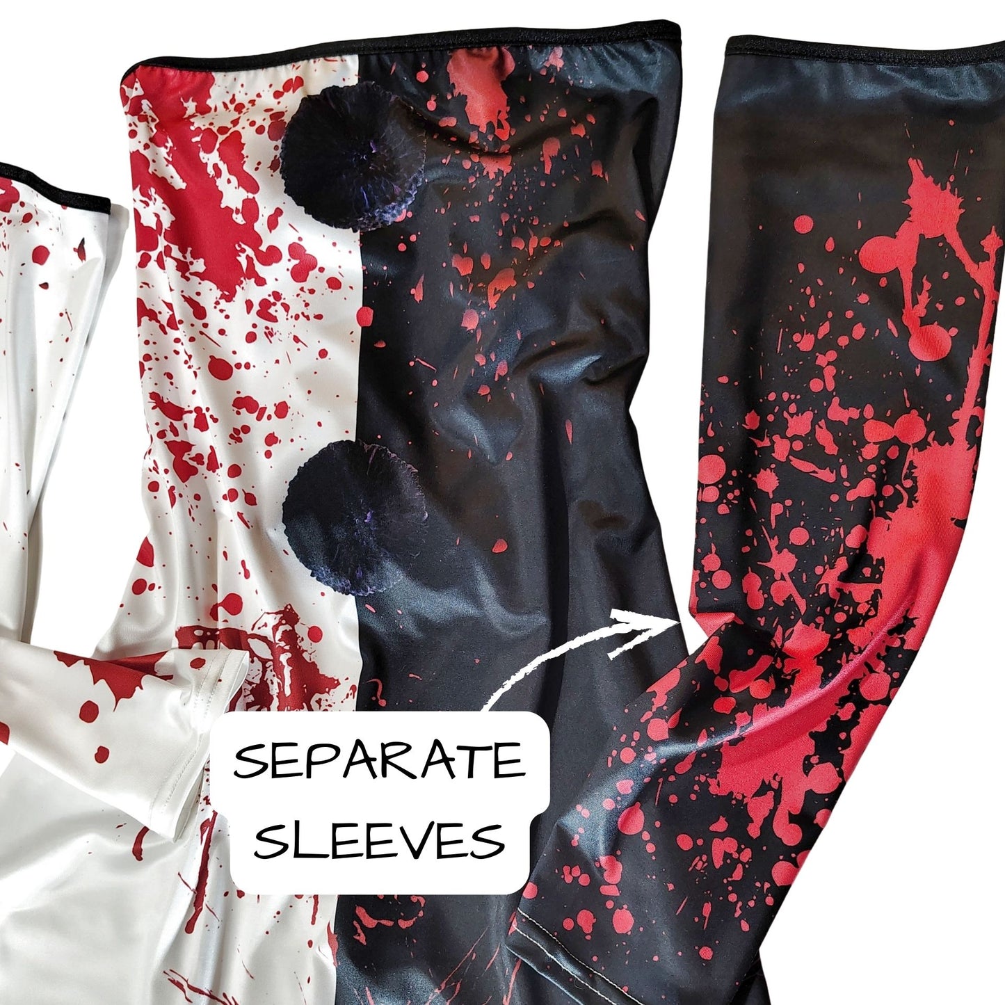 Terrifying Evil Clown Babe Bodycon Dress