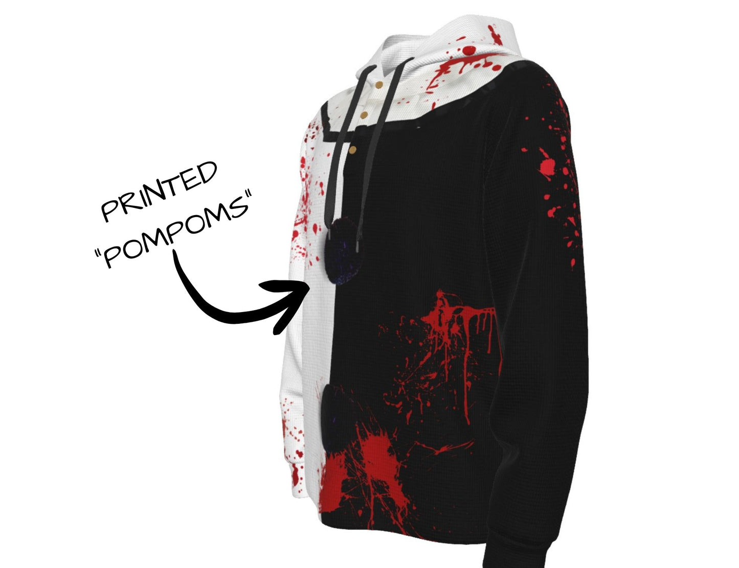 Terrifying Evil Scary Clown Hoodie