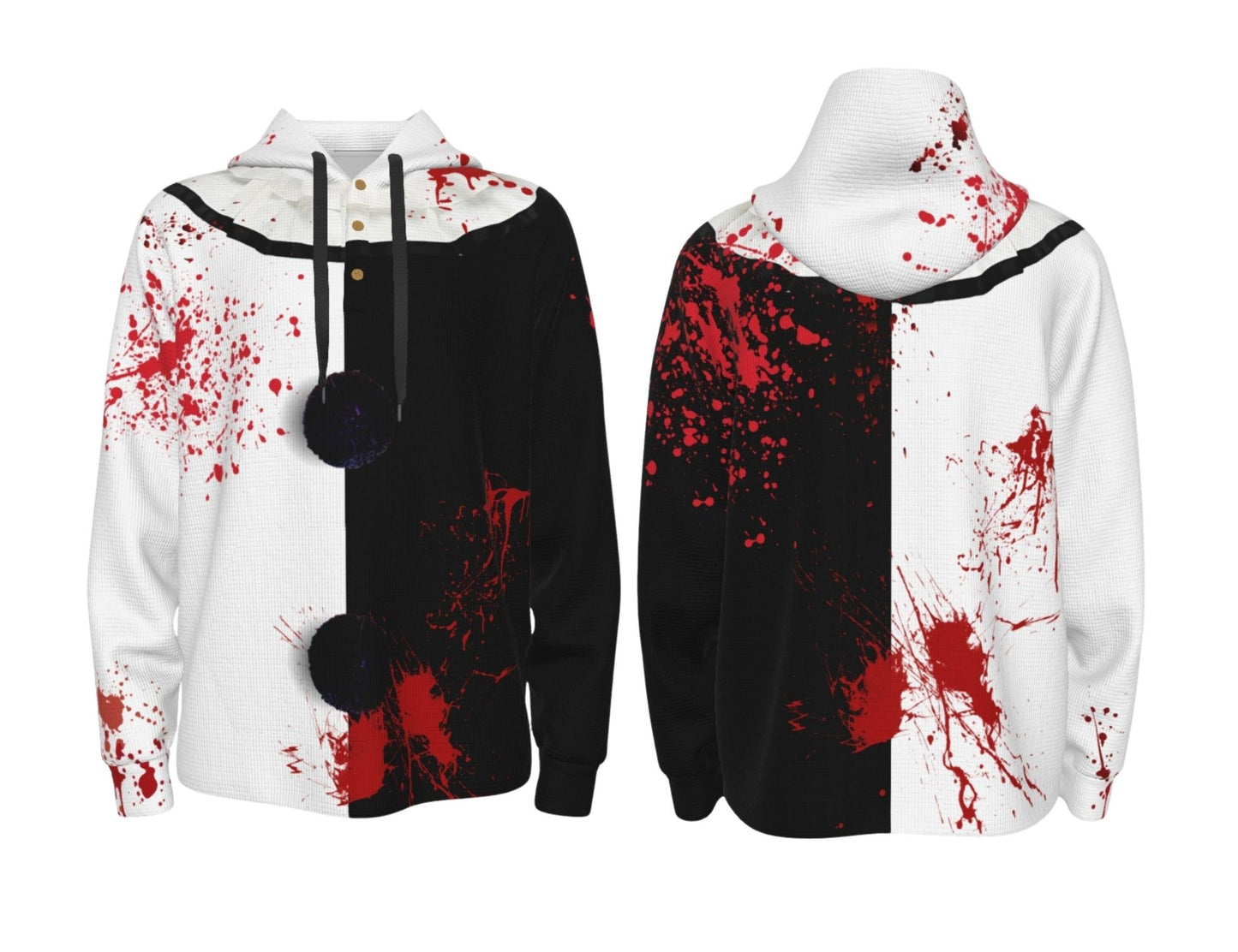 Terrifying Evil Scary Clown Hoodie