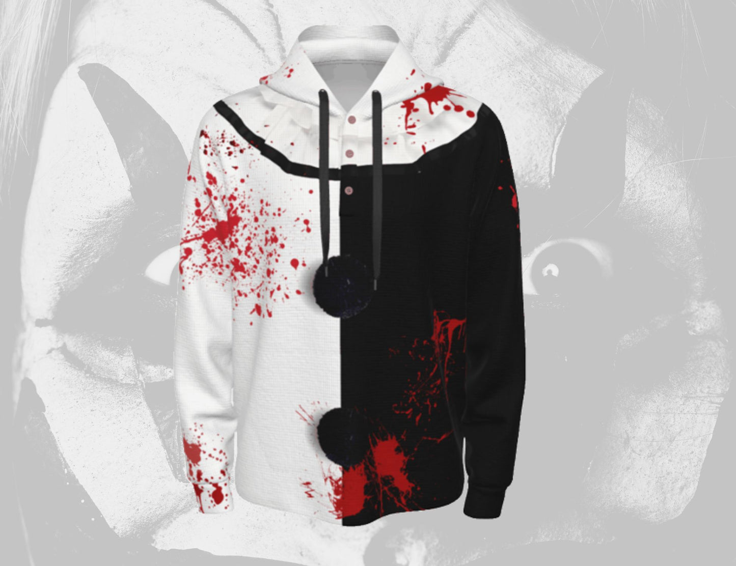 Terrifying Evil Scary Clown Hoodie