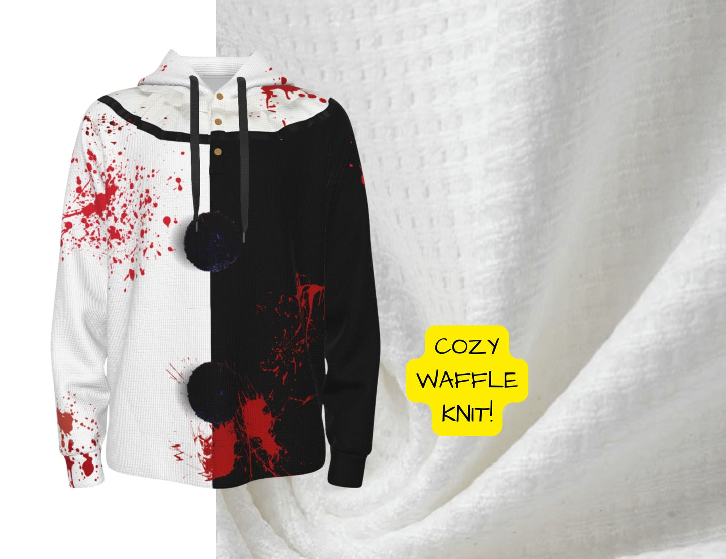 Terrifying Evil Scary Clown Hoodie