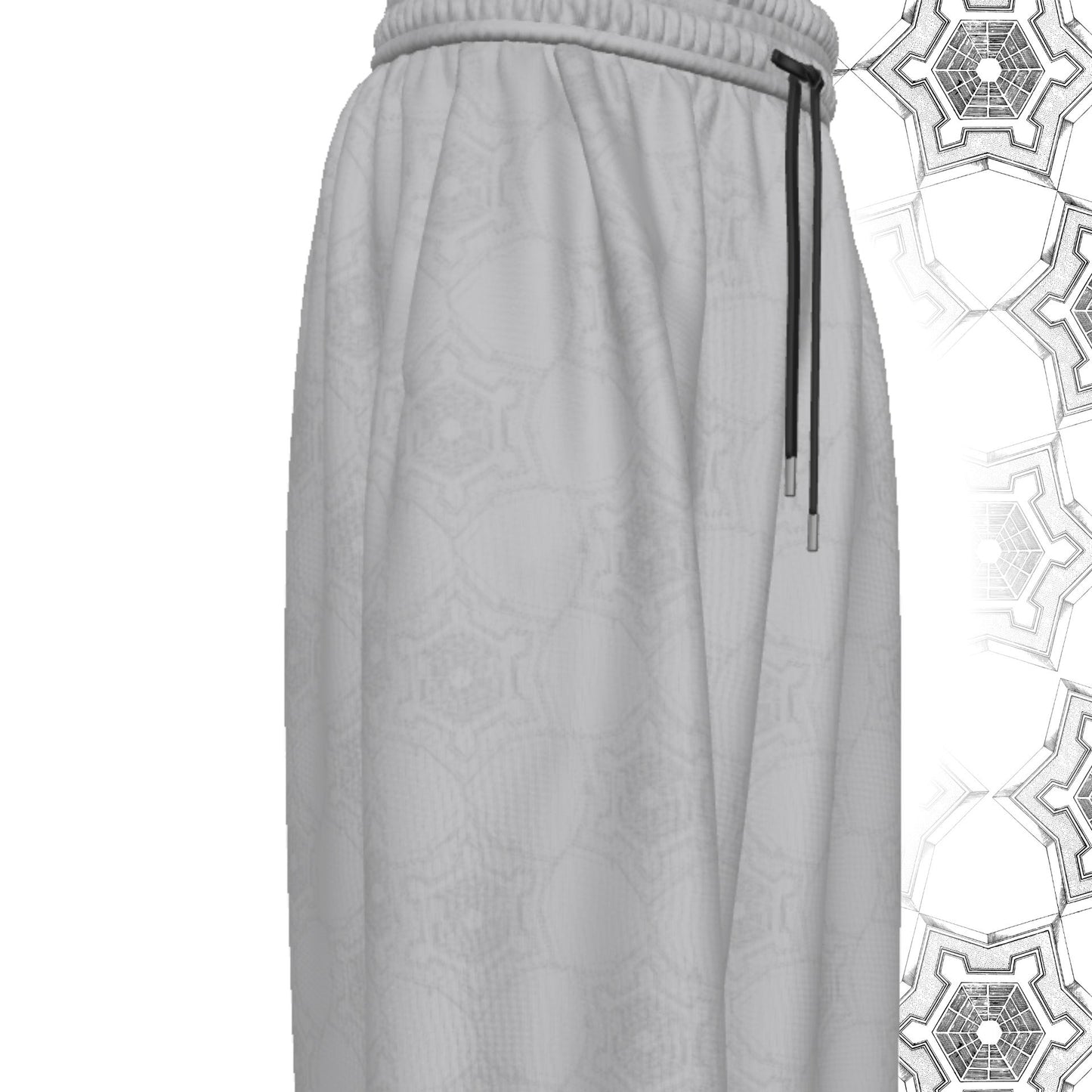 Titanium Warrior Pants Grey Baggy Sweatpants