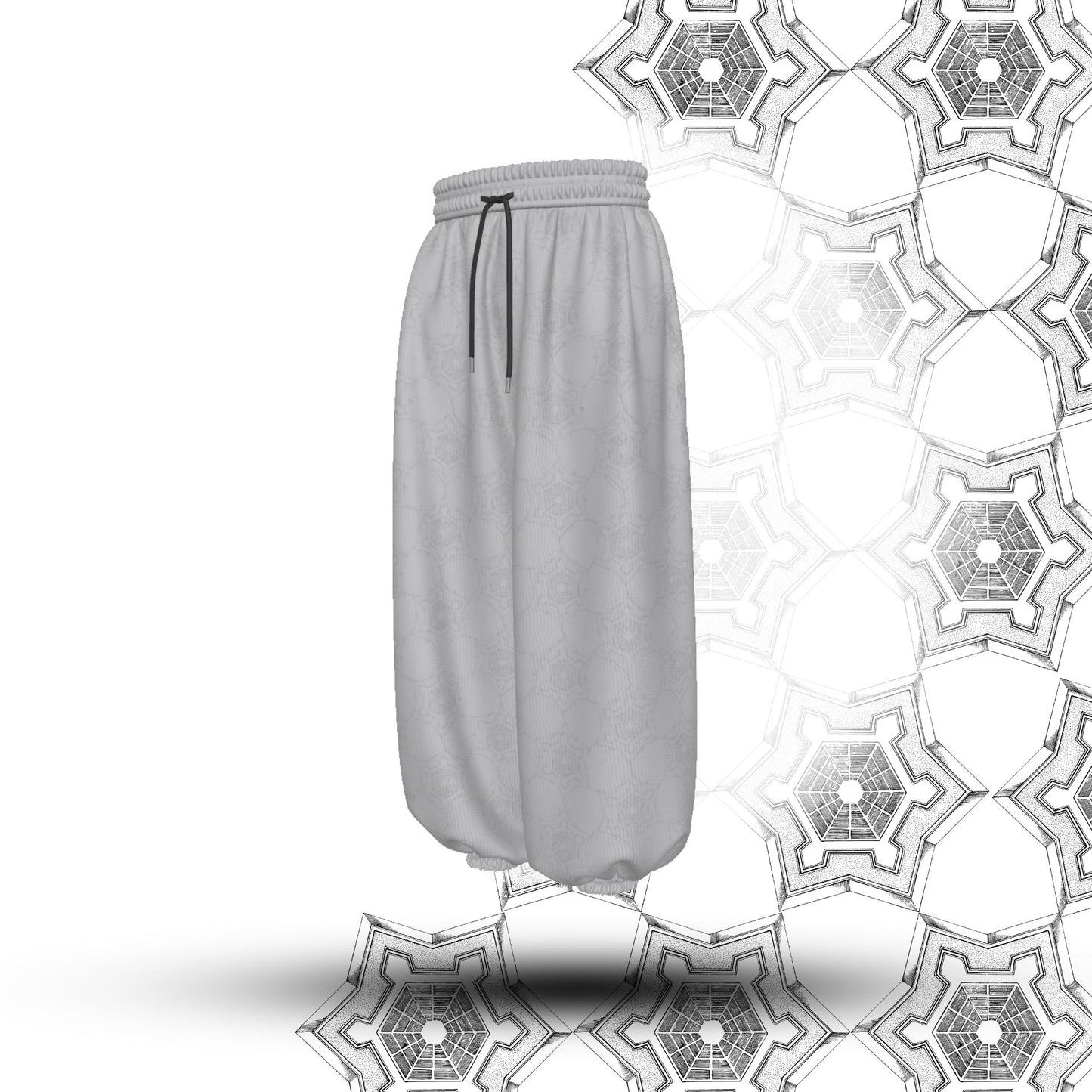 Titanium Warrior Pants Grey Baggy Sweatpants