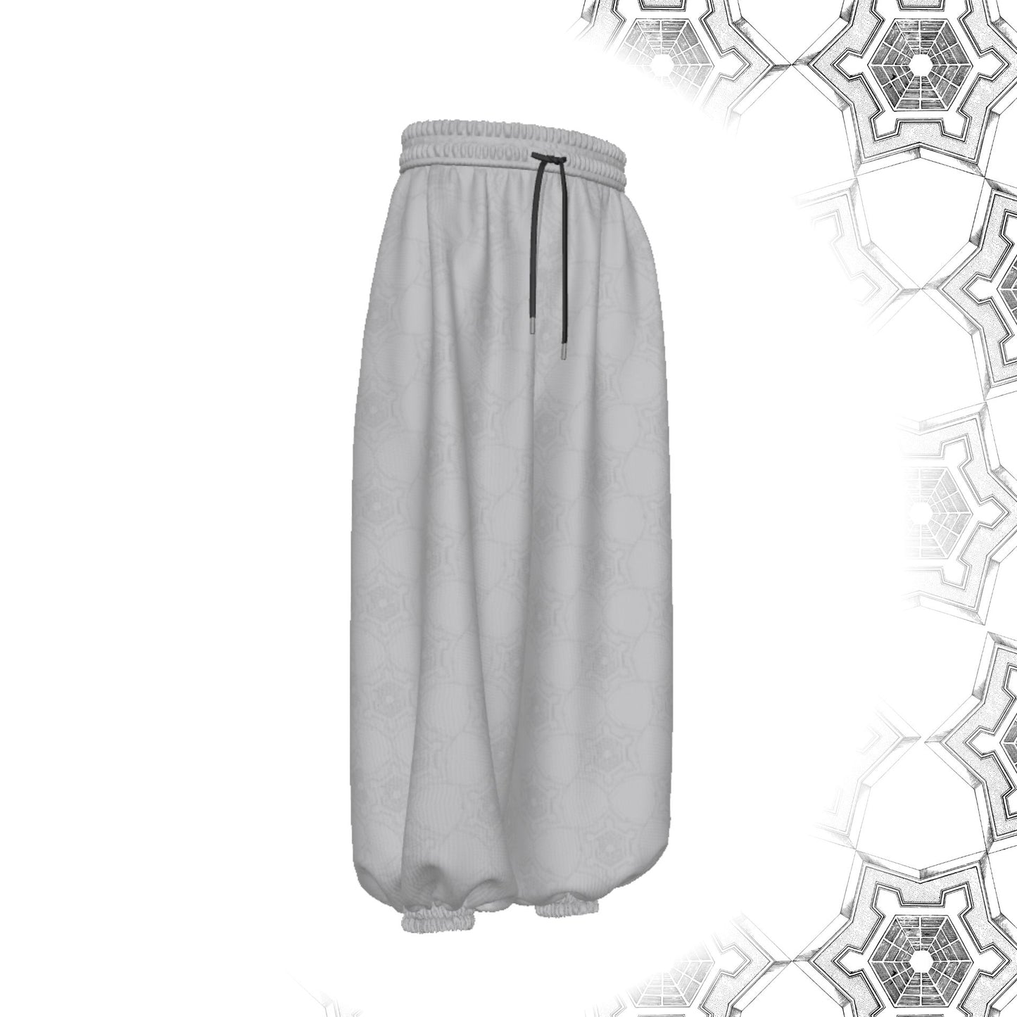 Titanium Warrior Pants Grey Baggy Sweatpants