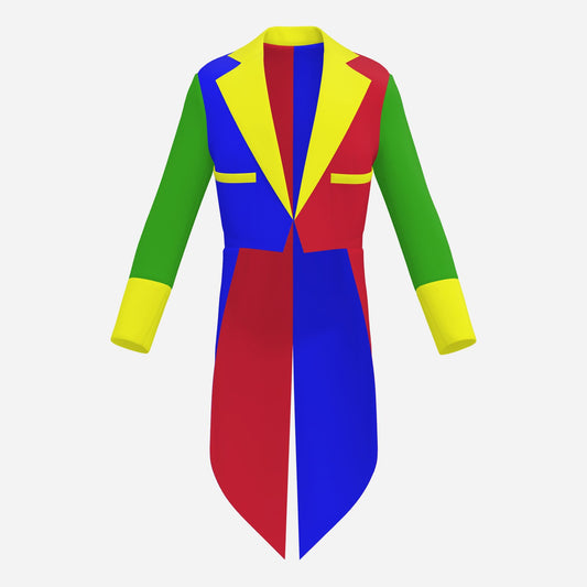 Toff Tailcoat Blockparti Toybox Clown Cutaway Tails Tuxedo Jacket