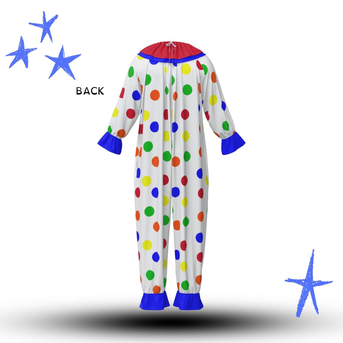 Toy Box Polka Dots Pro Clown Suit