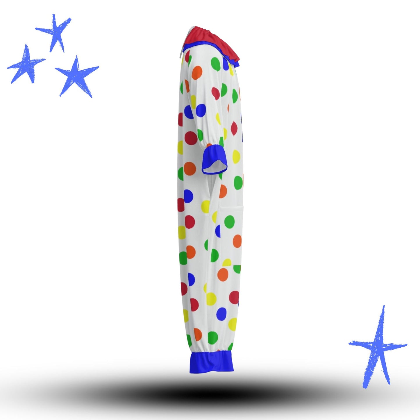 Toy Box Polka Dots Pro Clown Suit