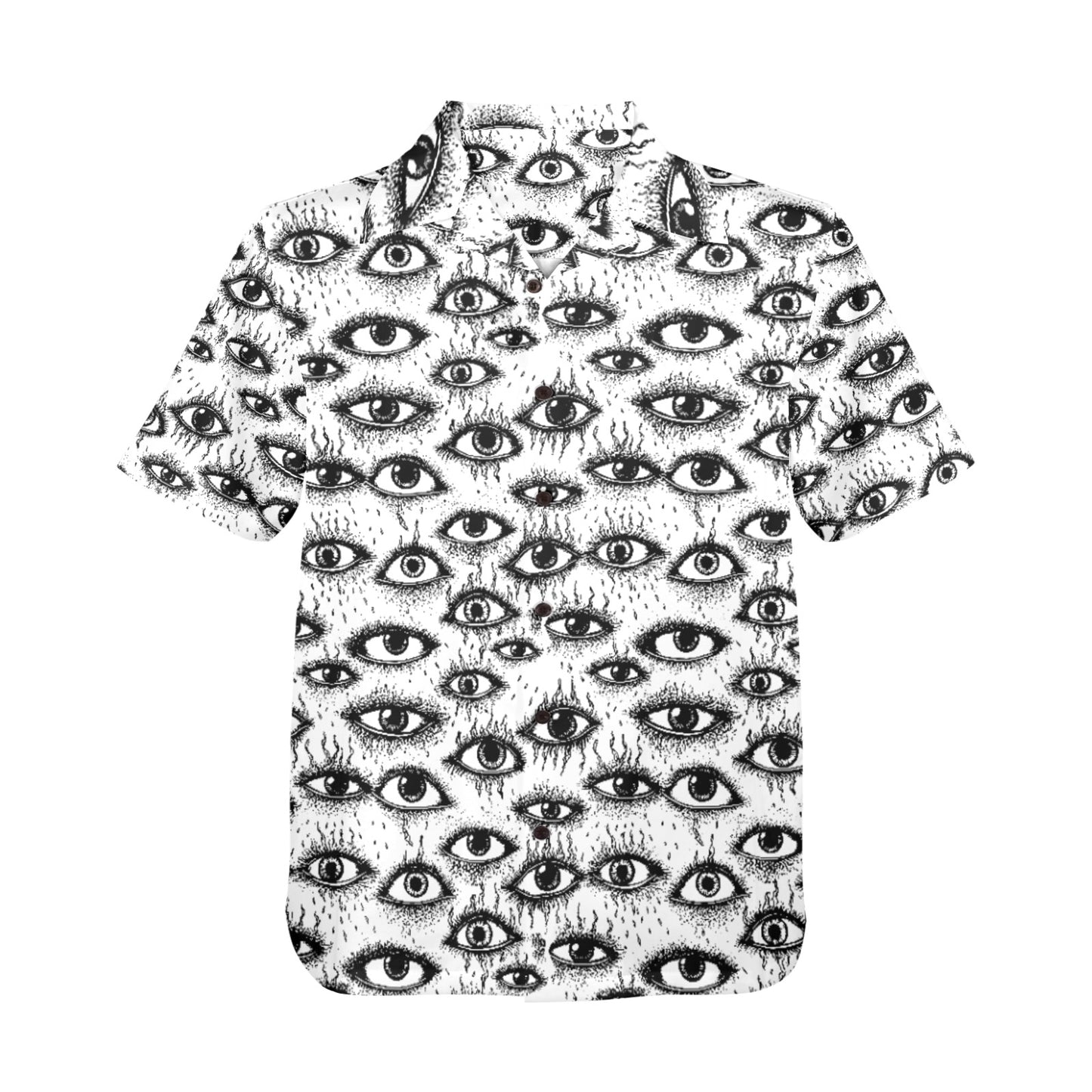 Weirdy Eye Bowling Shirt--USA-made