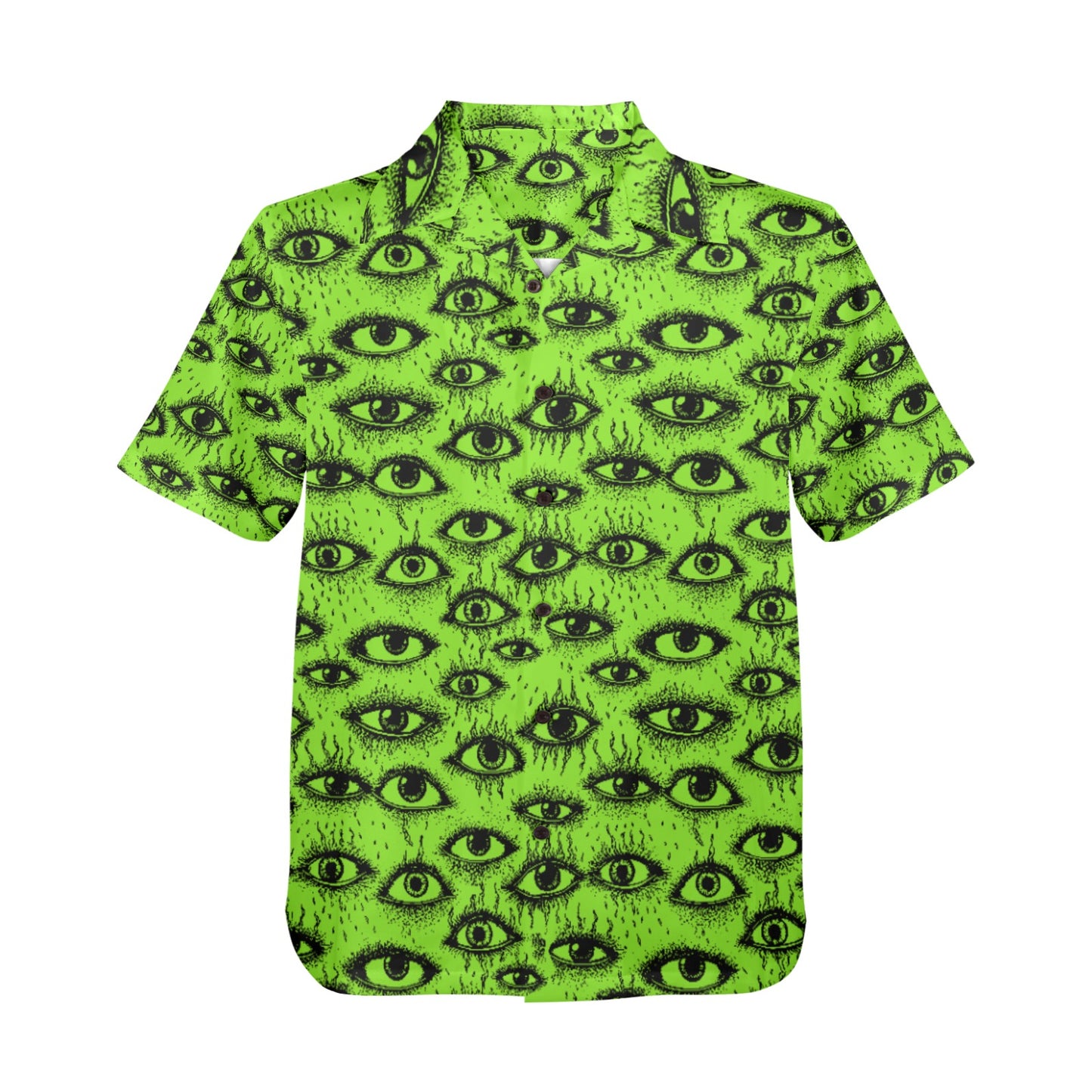 Weirdy Eye Bowling Shirt--USA-made