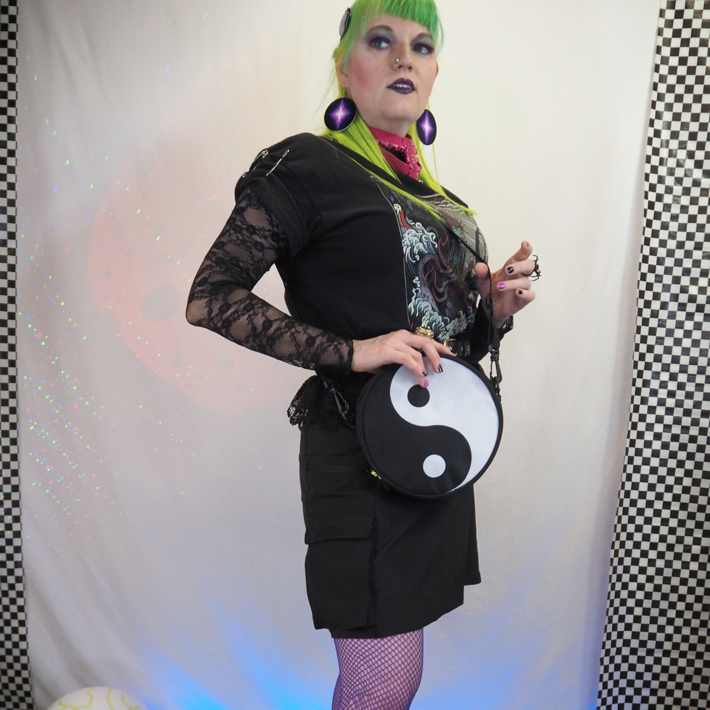 Yin Yang Umhängetasche