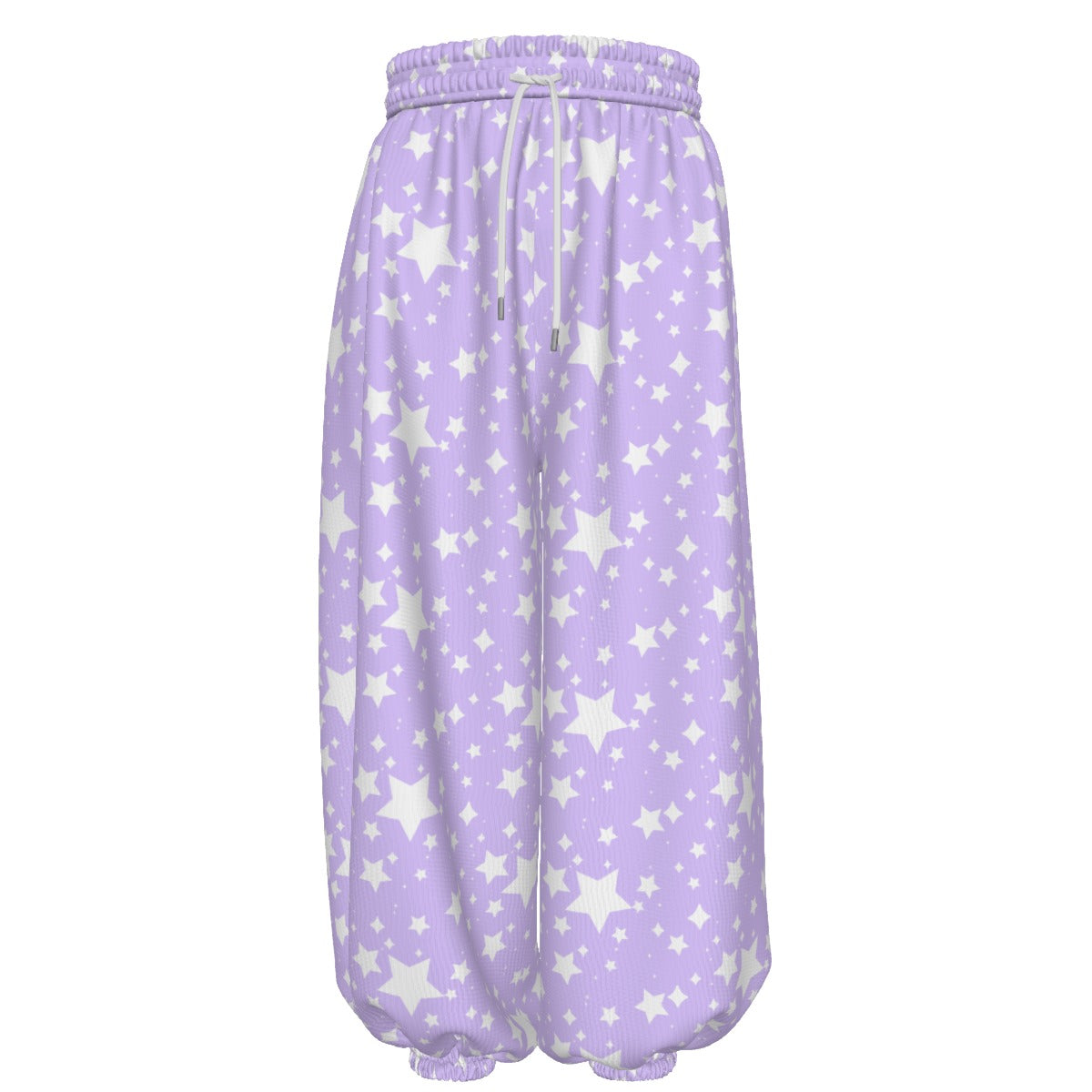 Yume Lavender Stardust Baggy Clown Pants 