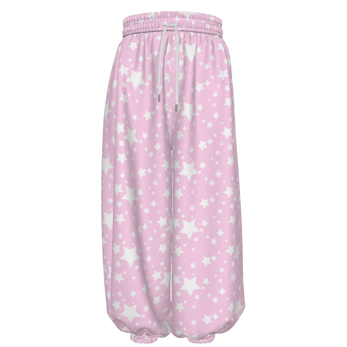 Yume Pink Stardust Baggy Clown Pants