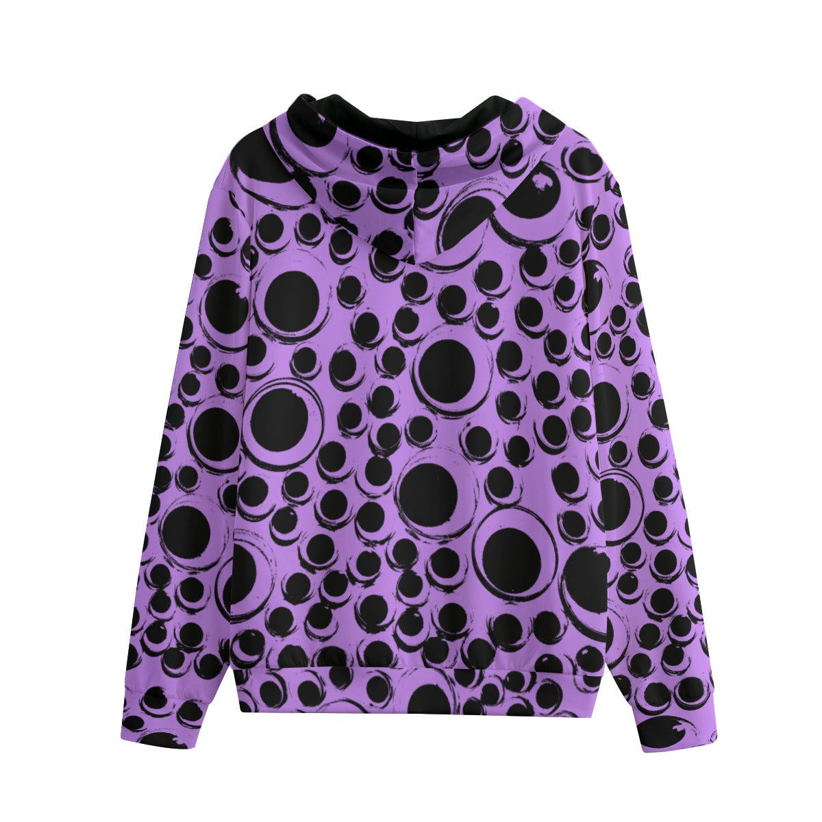 Zine Seen Lavender Hoodie back