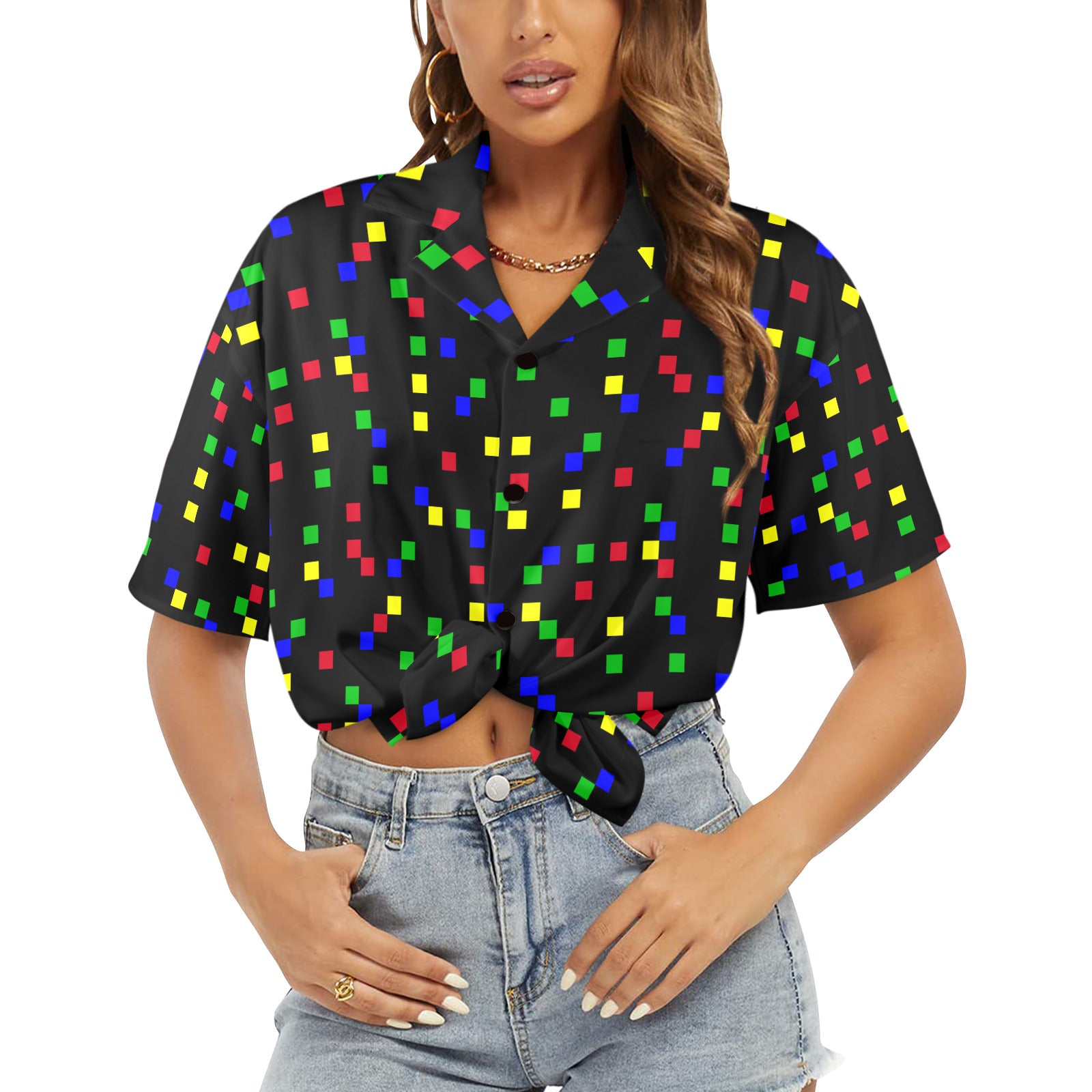 Arcade Pixels Blouse