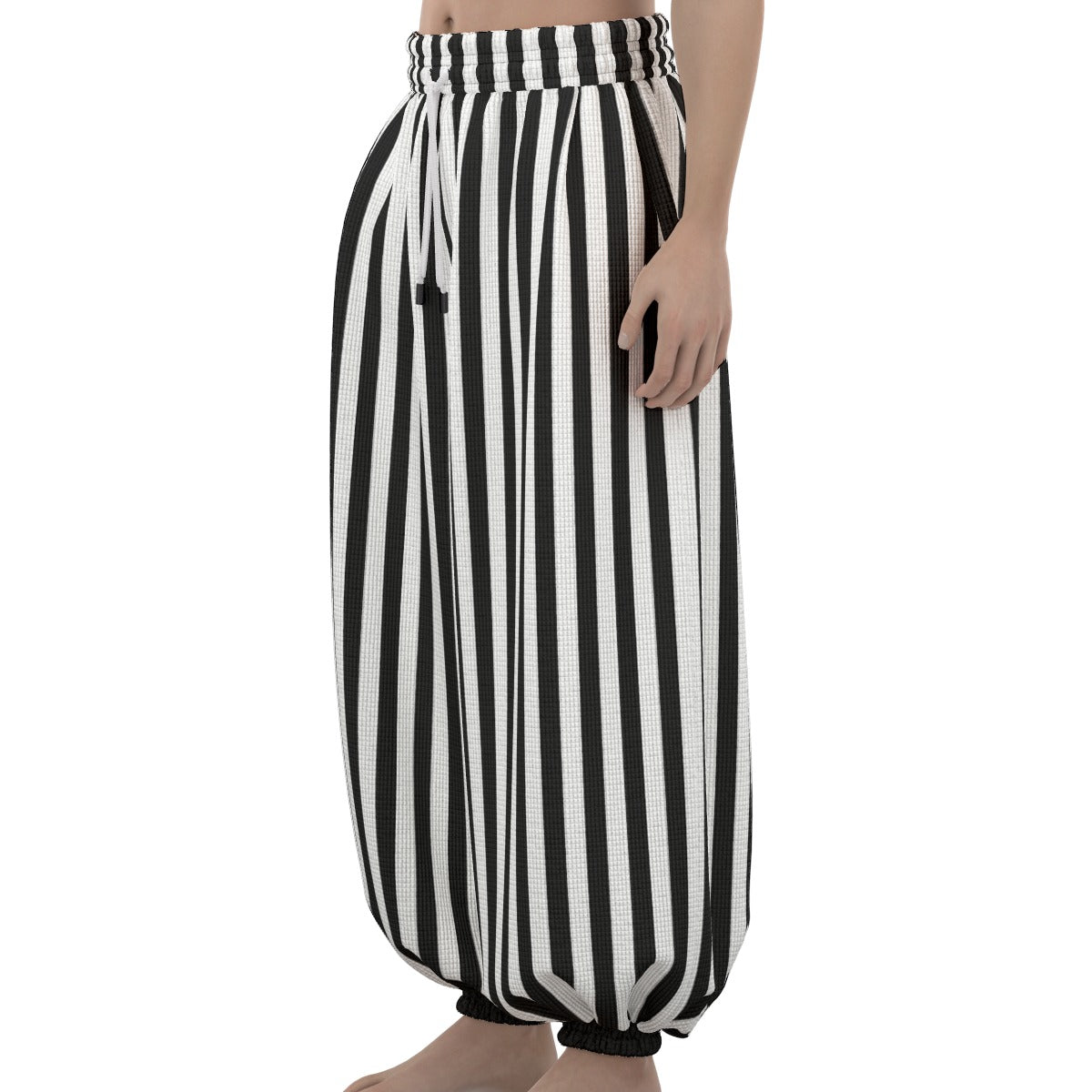 Black n White Stripe Pantaloons