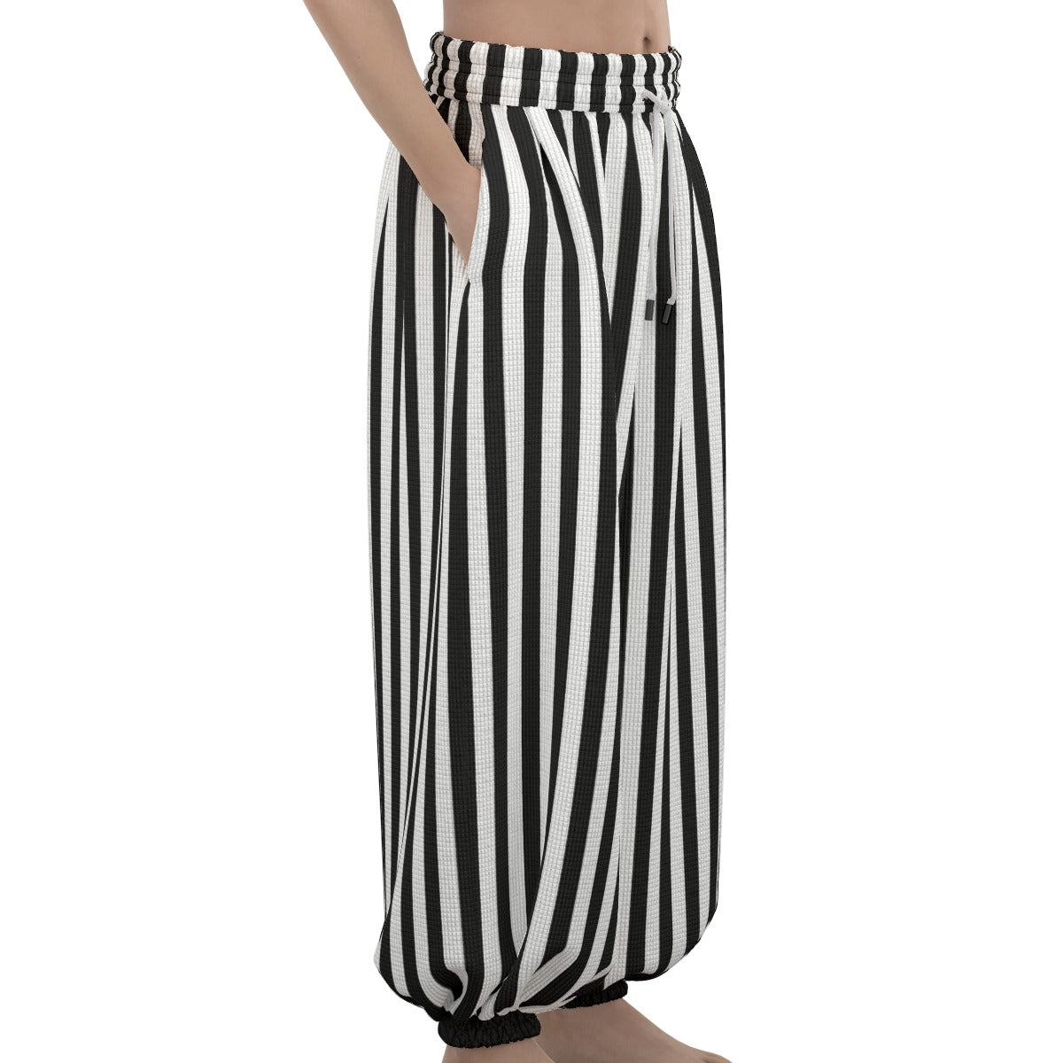 Black n White Stripe Pantaloons