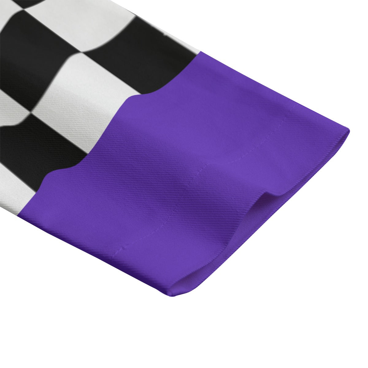 Checkers n Okie Dōke Purple Mens Clown Suit Coat