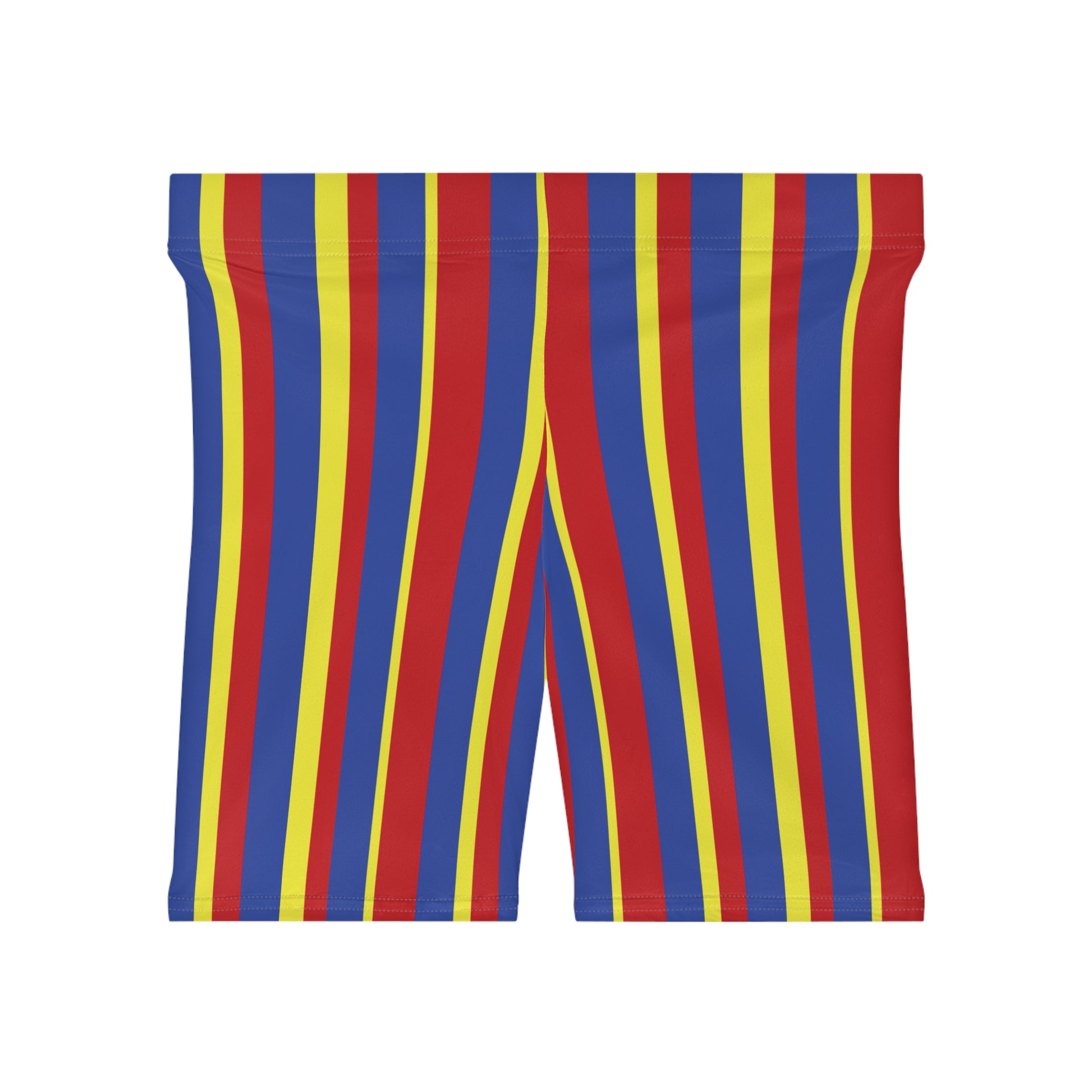 Clown Stripes Bike Shorts