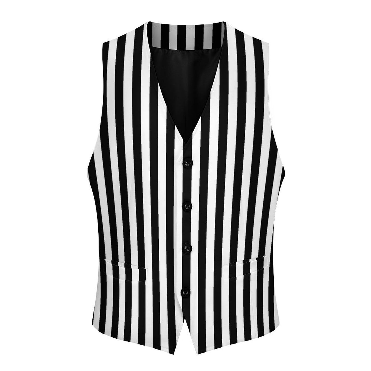 Pierrot-Streifen-Jester-Herrenweste