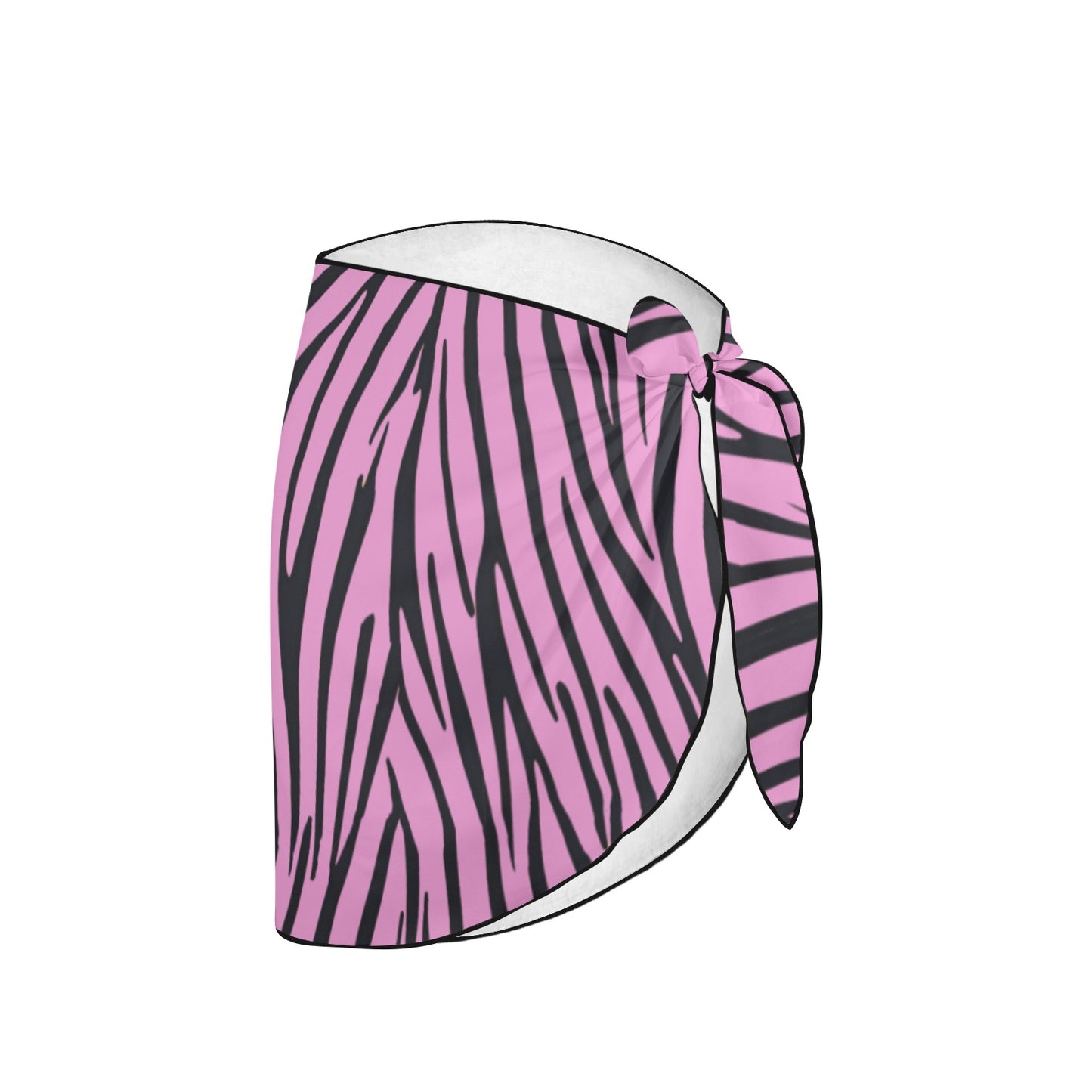 Pink Tiger Beach Sarong Wrap