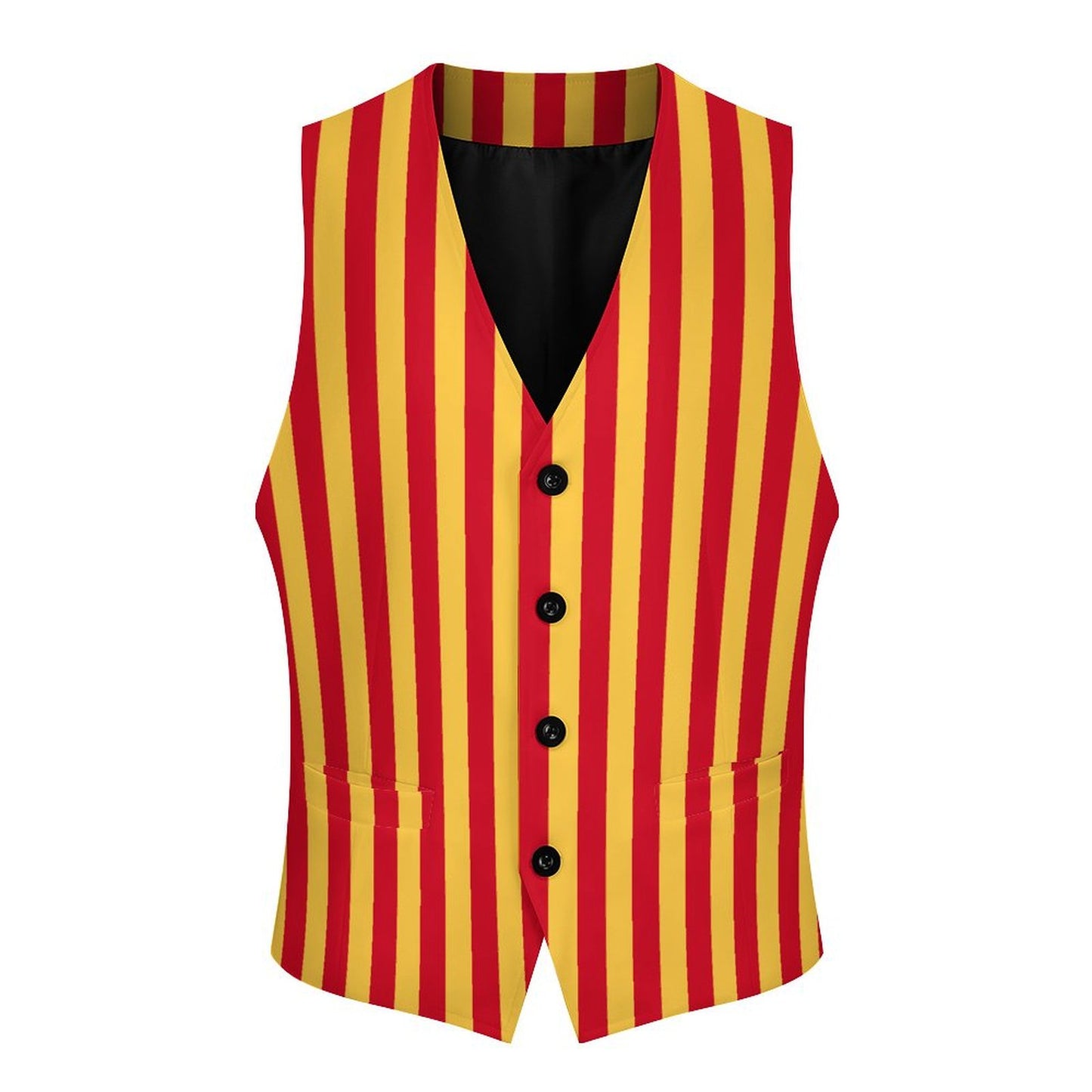 Elegante Herren-Anzugweste mit Sonnenstreifen