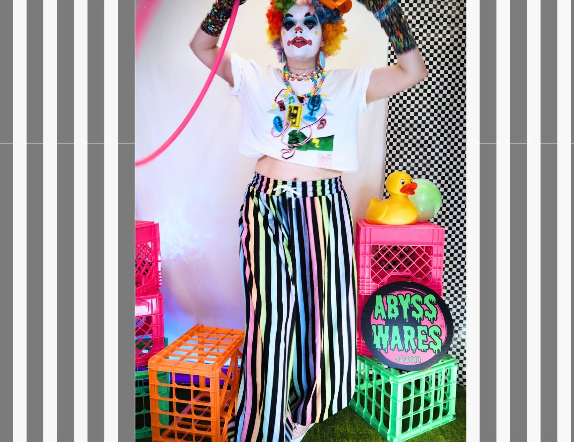 Gnome Mushroom Bloomers Toadstool Clown Pants