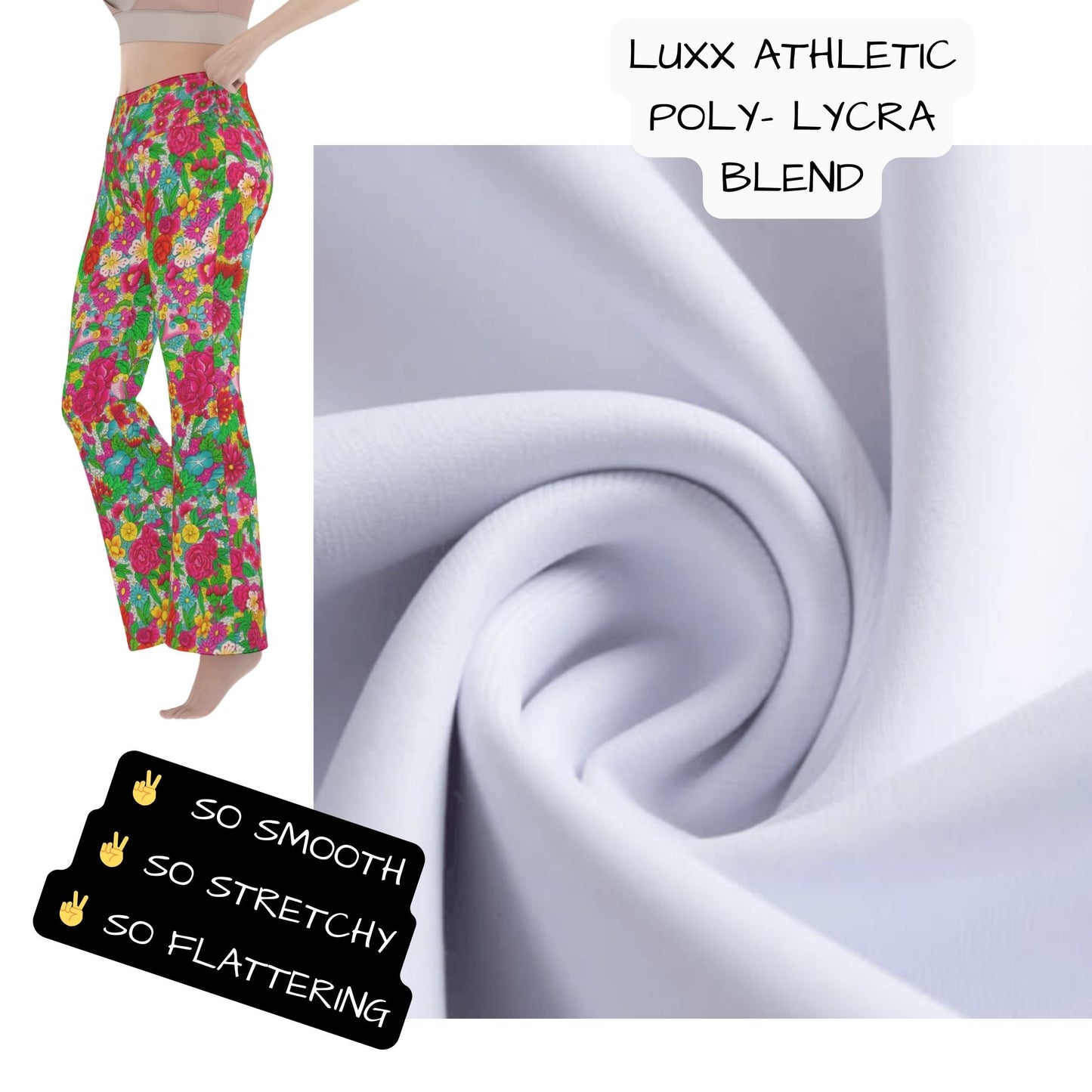 Bloom Boom Yoga Flare Pants