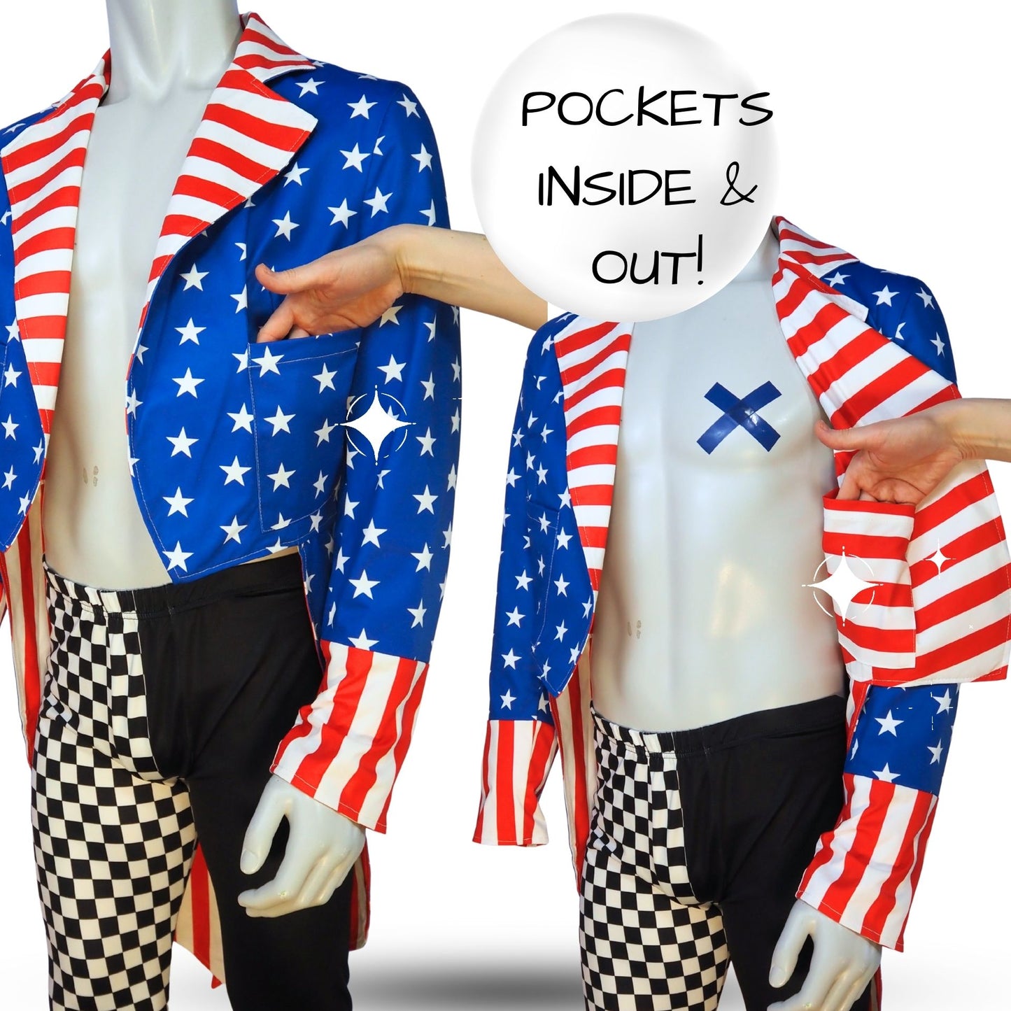 Holo Space Clown Prince Tailcoat