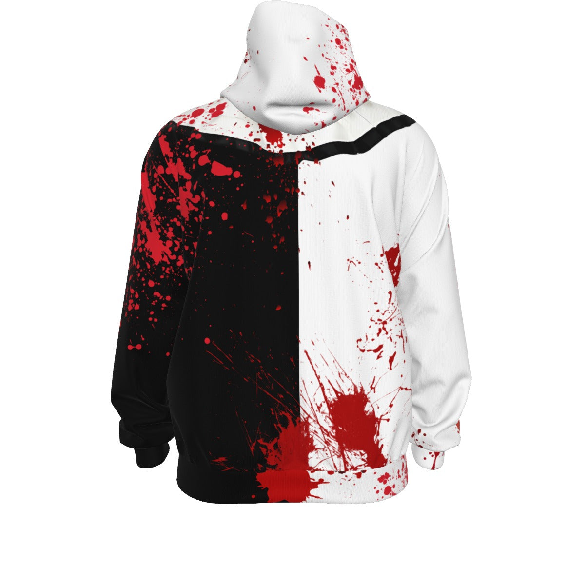 Terrifying Pierrot Clown Zip Up Hoodie