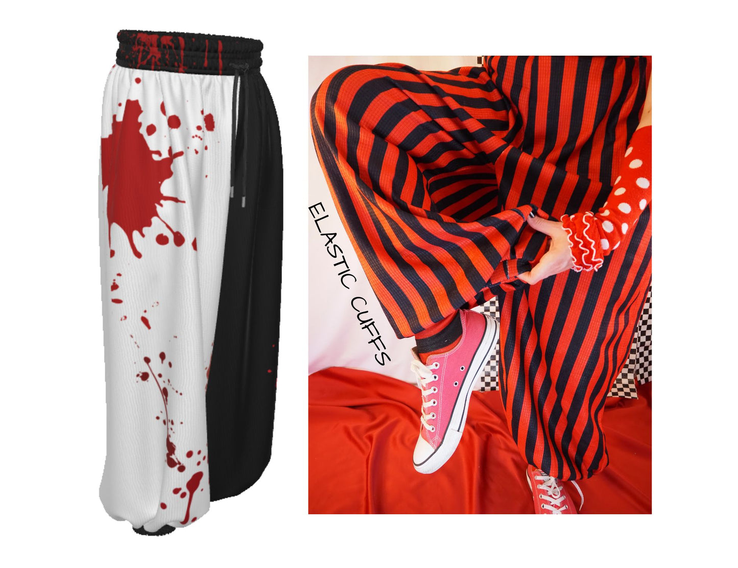 Terrifying Horror Clown Pants