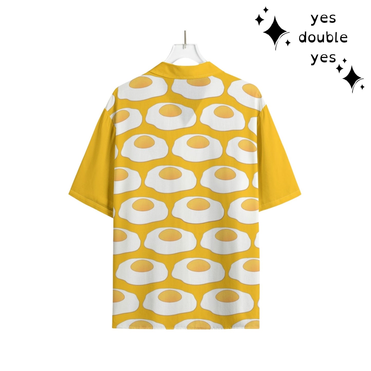 Sunny Side Up Eggs Bowling Shirt