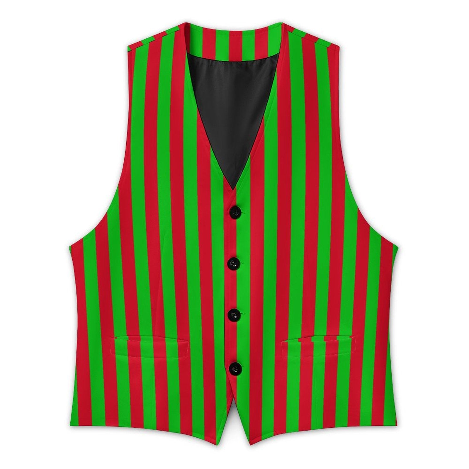Yuletide Jester Men's Fancy Holiday Suit Vest