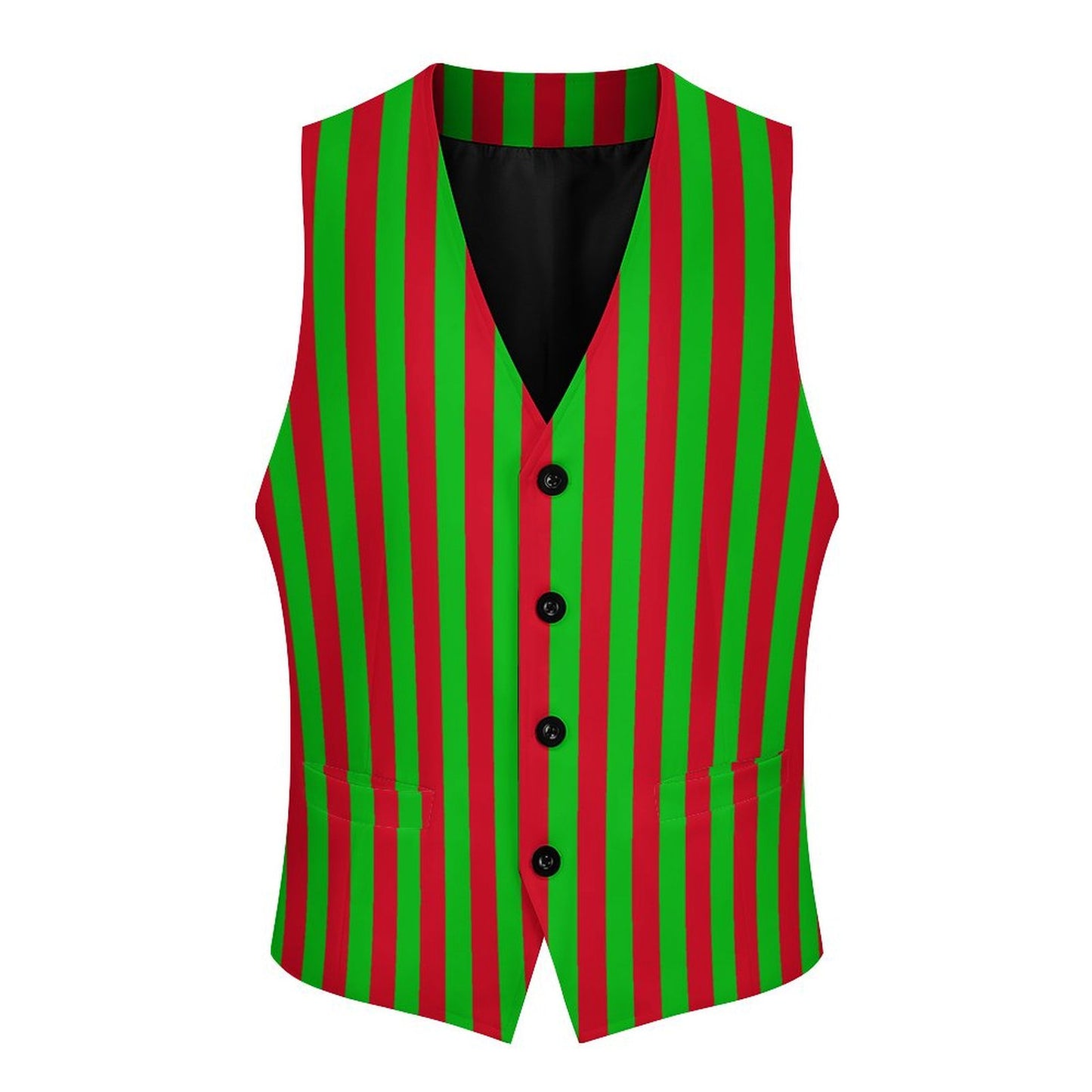 Yuletide Jester Men's Fancy Holiday Suit Vest