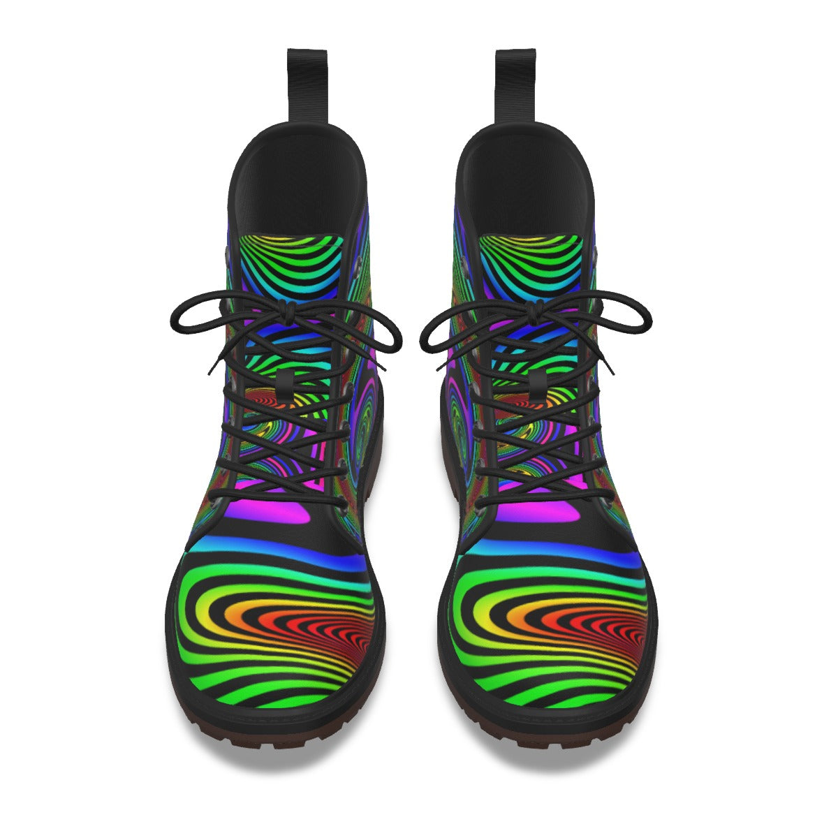 Hypno-Stompers! EU Sizing Trippy Rainbow Boots